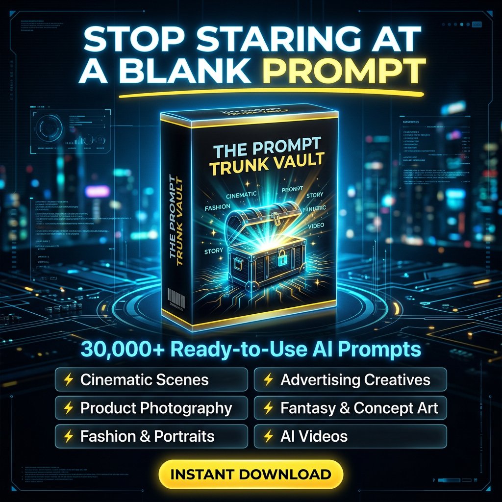 The Prompt Trunk Vault - 30,000+ AI Prompts