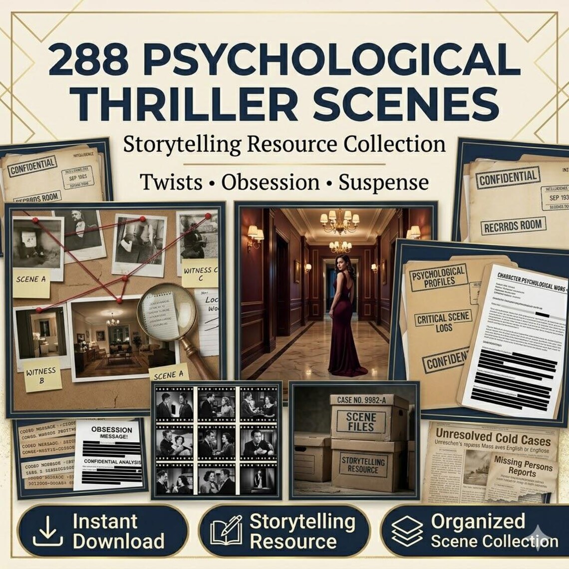 Psychological Thriller Scenes