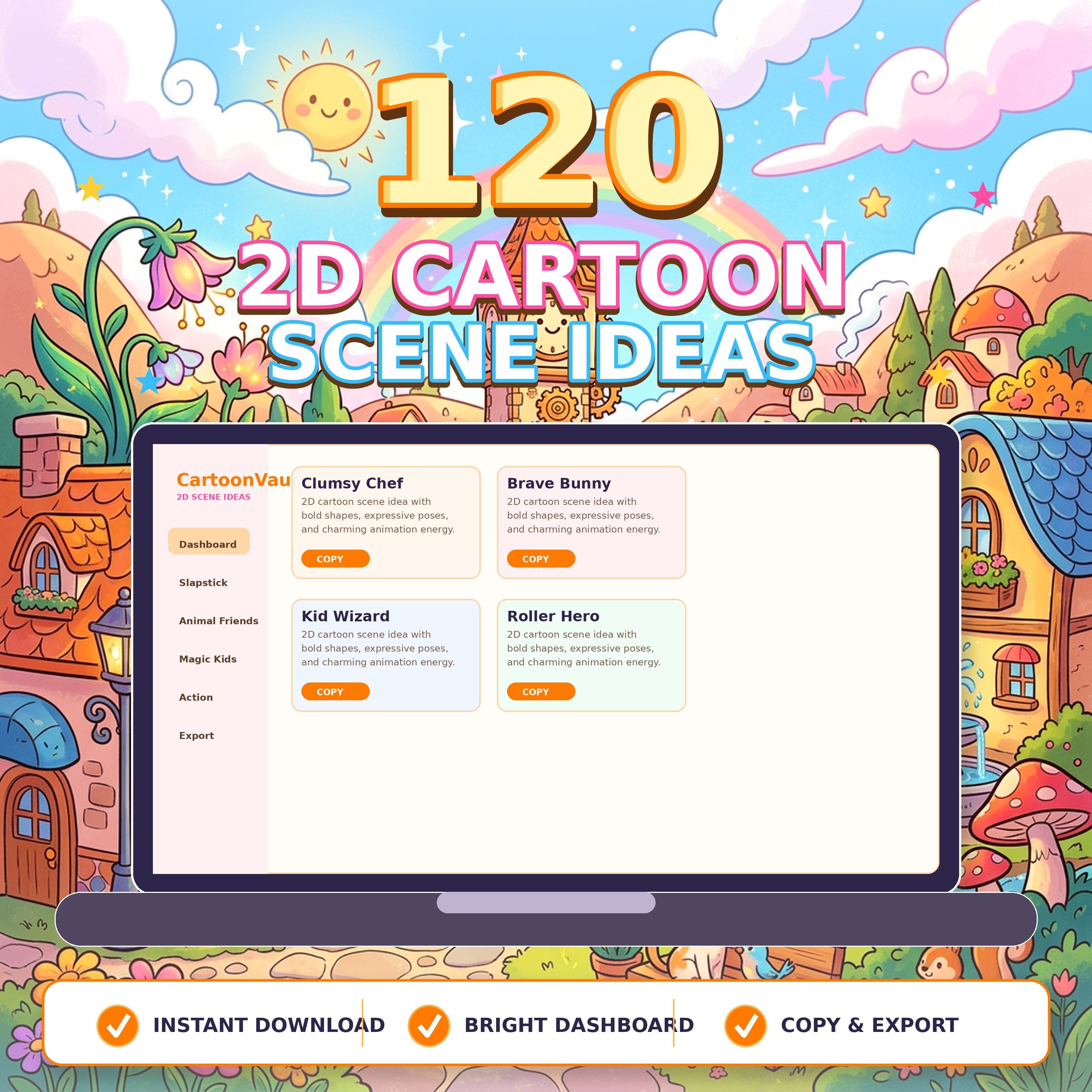 Cartoon Scenes